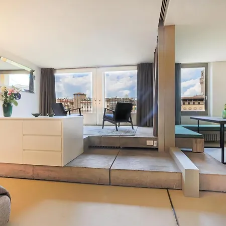 Apartment Florence- Vasari Luxury With View *